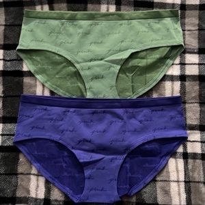 PINK VS (2) HIPSTER PANTIES
